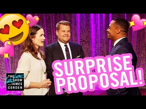 The Late Late Show Surprise Proposal