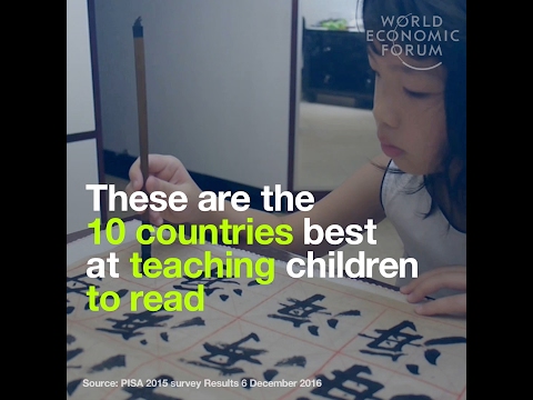 These are the 10 countries best at teaching children to read