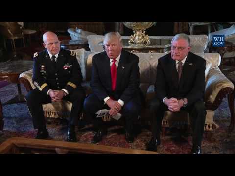 President Trump Announces H.R. McMaster as National Security Advisor