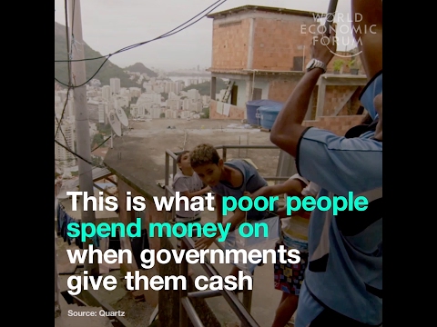 If you give poor people money, this is what they actually spend it on