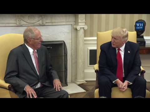 President Trump Meets With President Pedro Pablo Kuczynski of Peru