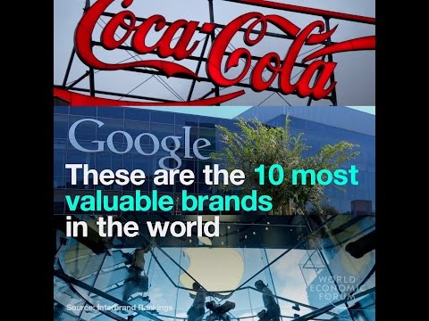 These are the 10 most valuable brands in the world