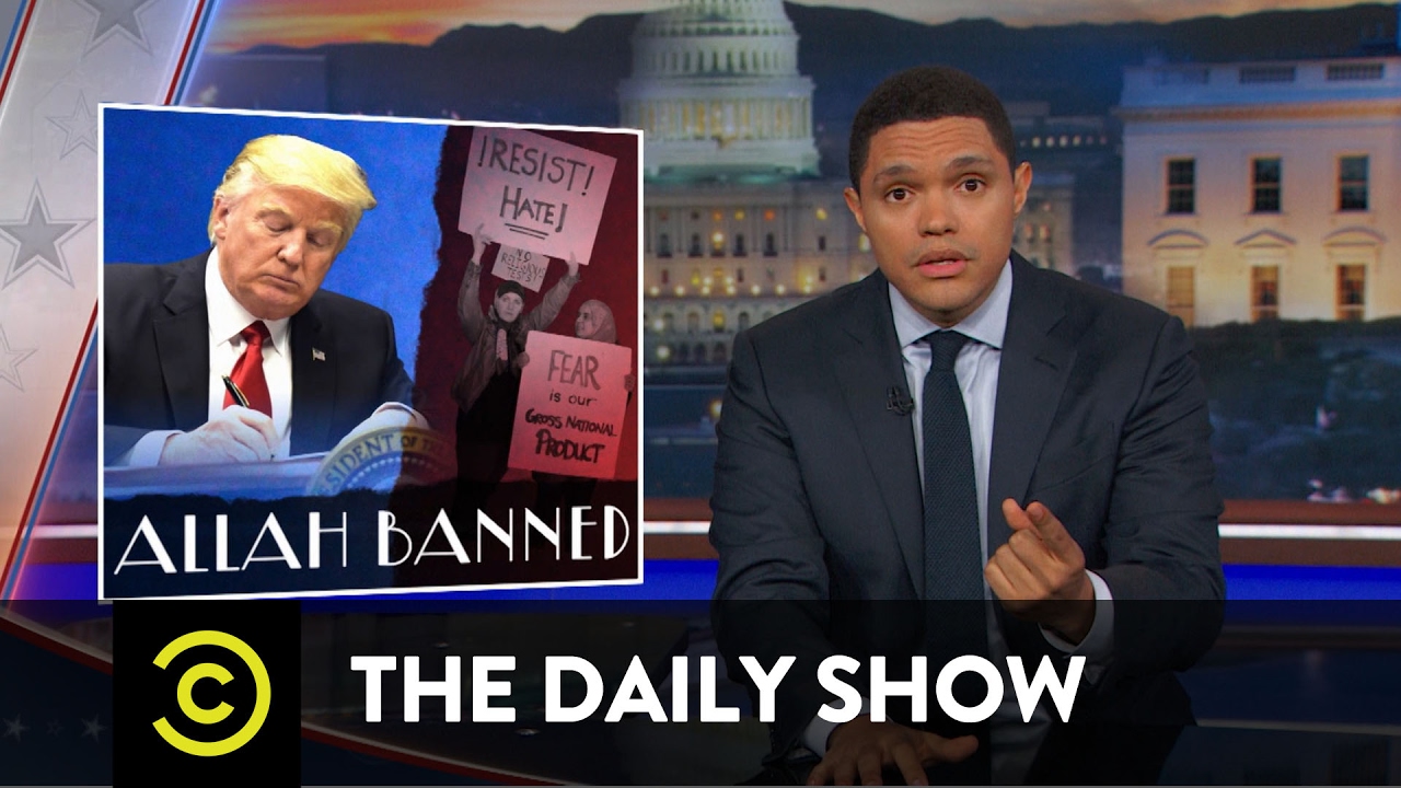 President Trump’s Muslim-Targeted Travel Ban: The Daily Show