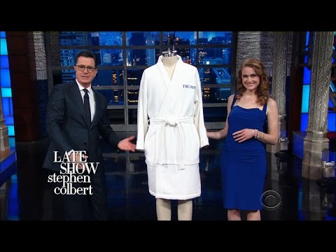 Stephen Presents President Trump With Robe Force Once