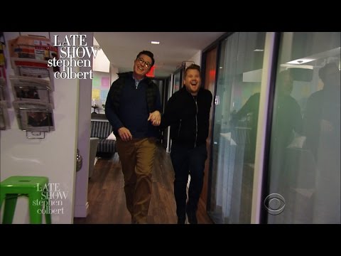 Sometimes You Just Need To Hold Hands With James Corden