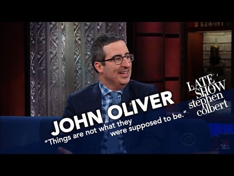 John Oliver Doesn’t Think He’ll Get Deported, But He’s Being Cautious