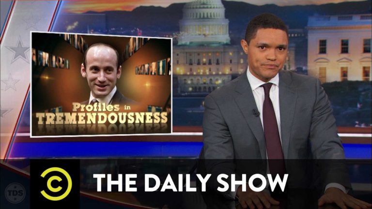 Profiles in Tremendousness – Senior Adviser Stephen Miller: The Daily Show