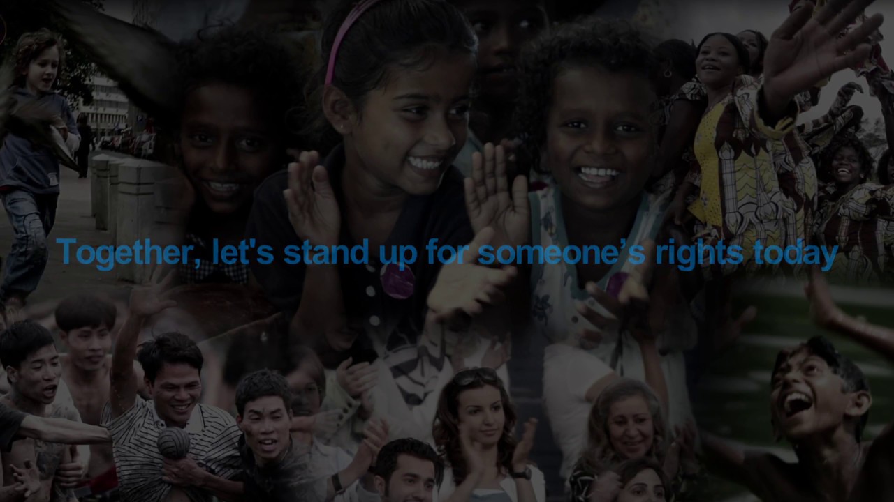 Video Presentation – UN Human Rights Annual Appeal 2017