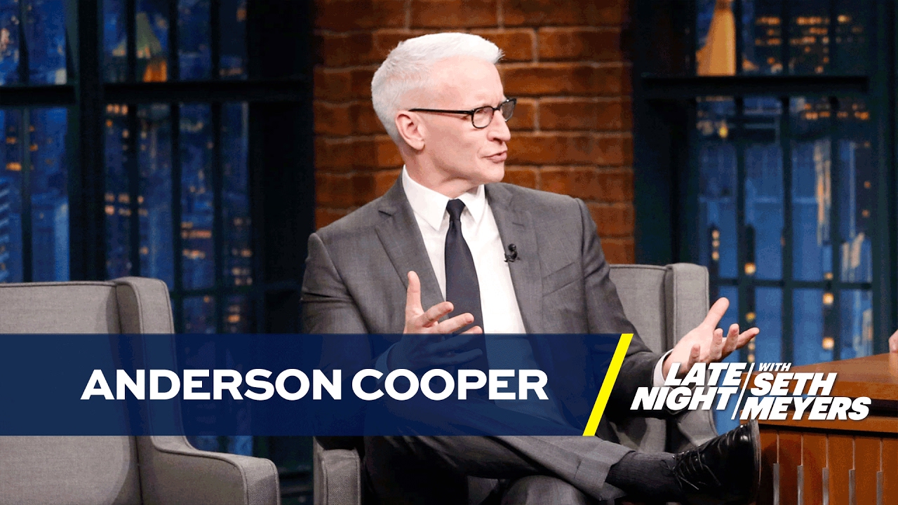 Anderson Cooper Thinks Donald Trump Watches Too Much Cable News