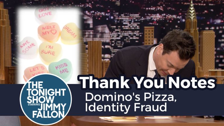 Thank You Notes: Domino’s Pizza, Identity Fraud