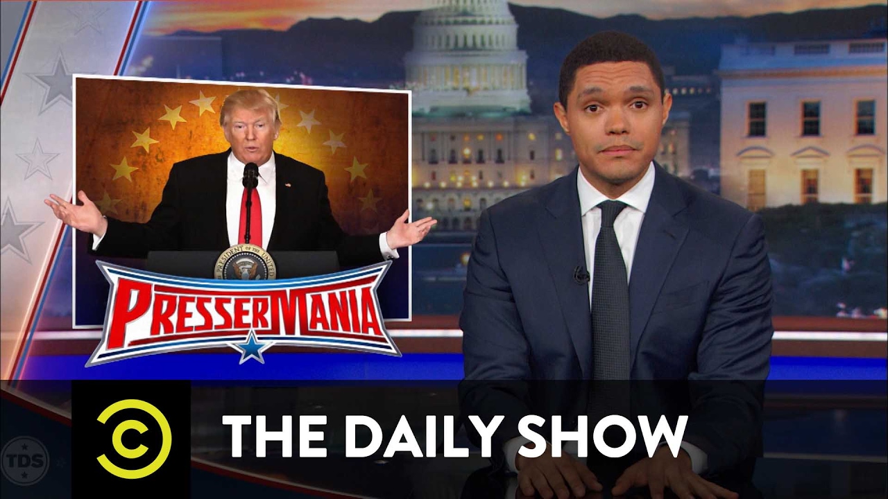 President Trump’s Bats**t Press Conference: The Daily Show