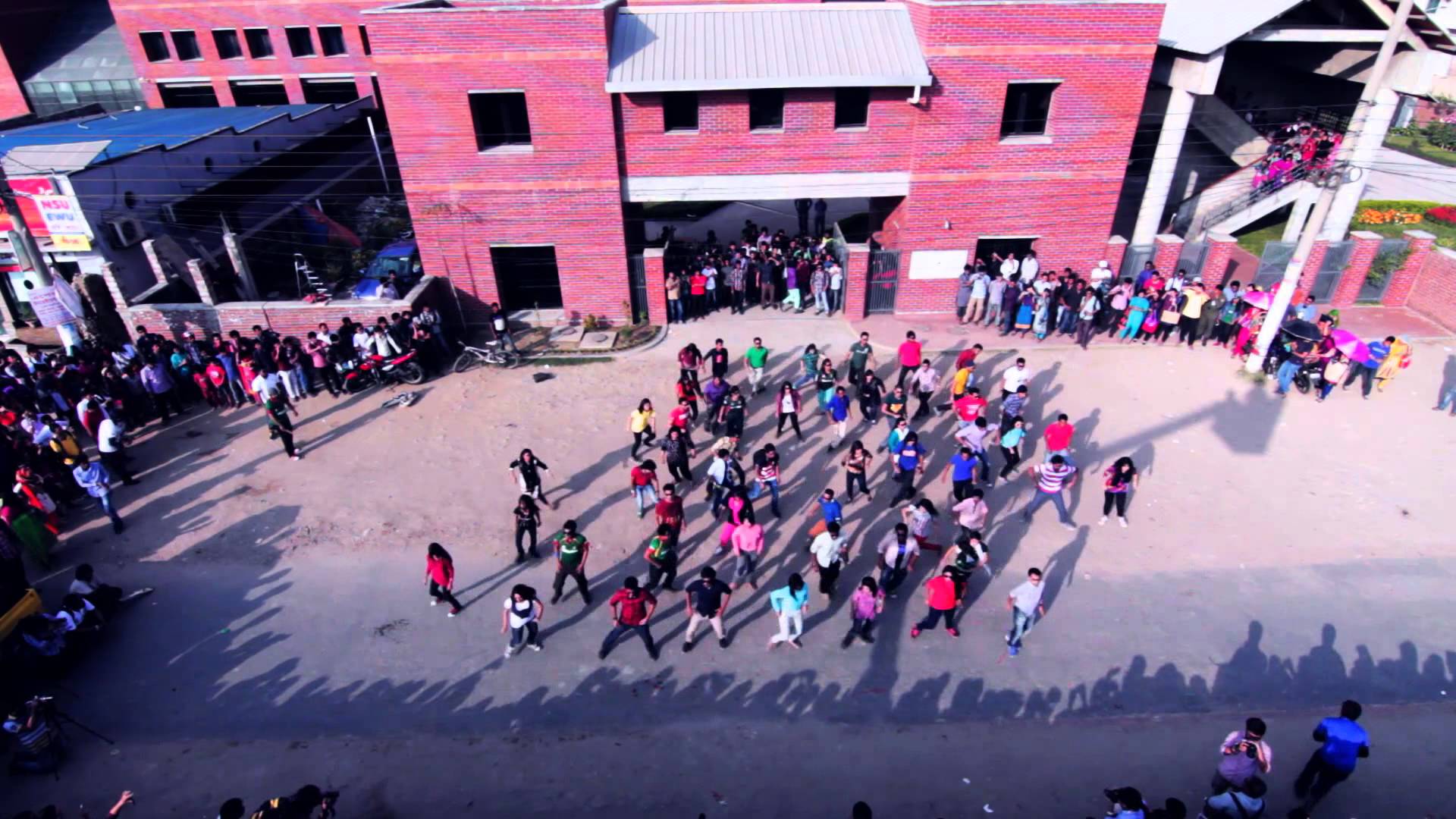 ICC World Twenty20 Bangladesh 2014 Flash Mob East West University