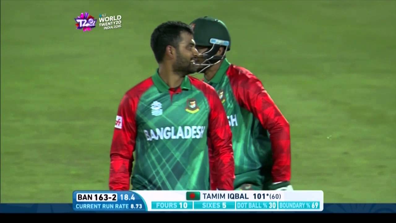 Nissan Play of the Day: Tamim Iqbal’s first T20I century