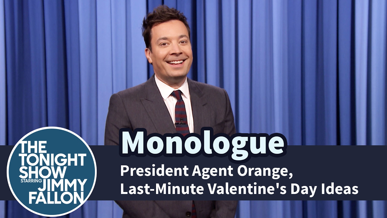 President Agent Orange, Last-Minute Valentine’s Day Ideas – Monologue