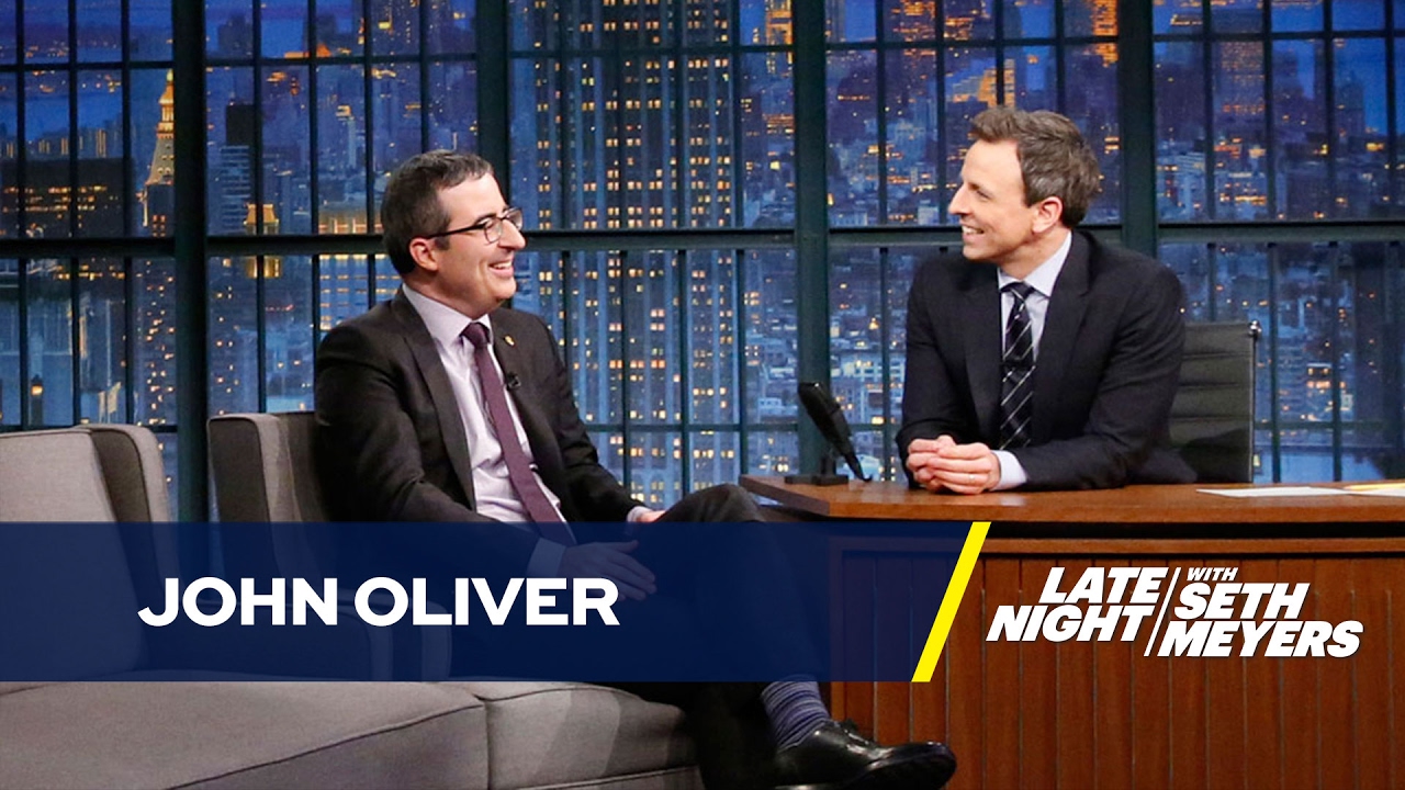 John Oliver and Seth Listened to Their Wives for Valentine’s Day