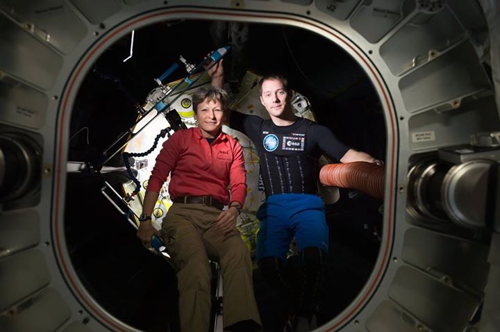Thomas Pesquet says: “Apart from NASA Astronaut Peggy Whitson, there are two mor…