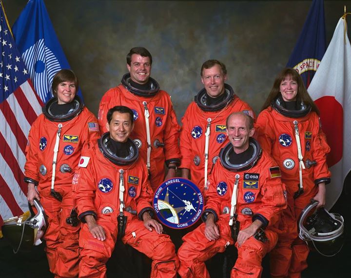 Launched on this day in 2000, 11 February, the crew of STS-99: Janice Voss, Kevi…