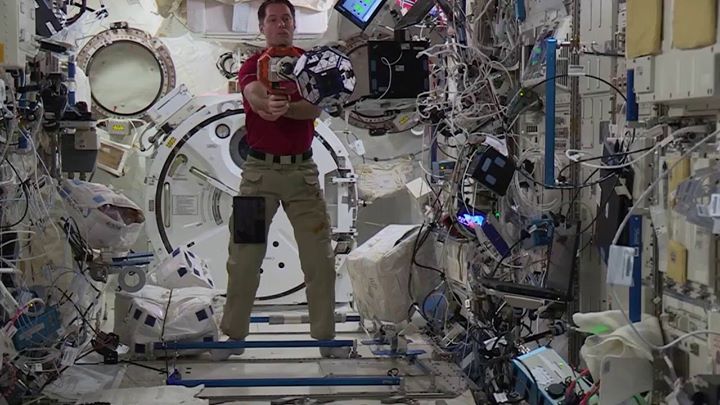 Flying robots in space? What else could you want? That and m…