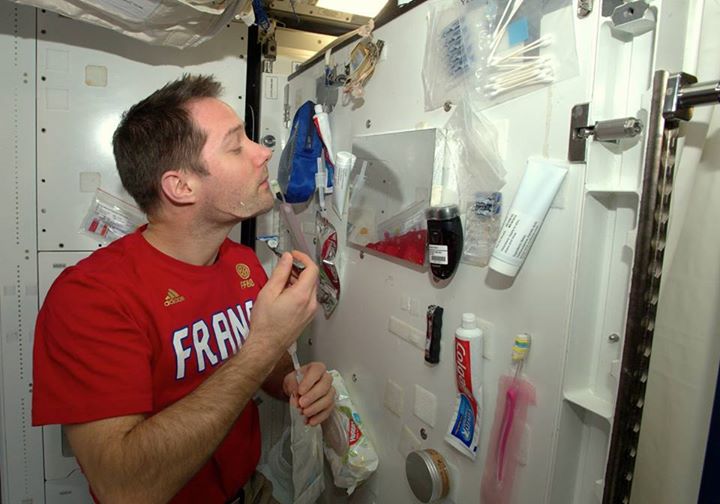 “Sleeping and washing yourself are as essential on the International Space Stati…