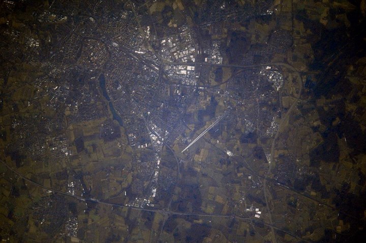 Photo un peu ratée (lumière très faible du crépuscule), mais sur laquelle appara…