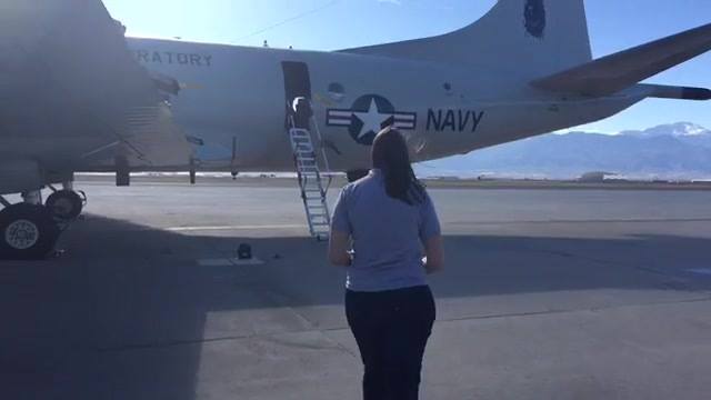 LIVE NOW: Join us as we explore inside the Navy P-3 Orion ai…