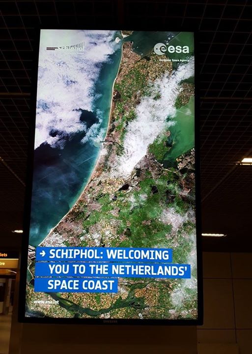 Connecting you to the rest of the Universe: check out these ESA posters at Amste…