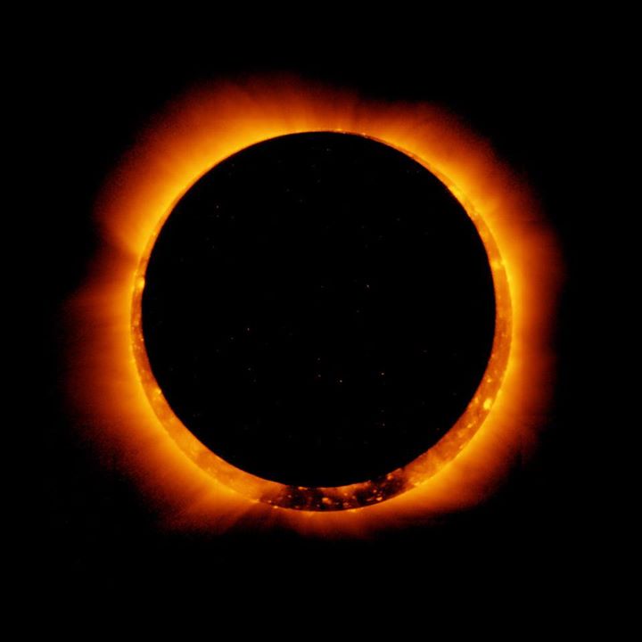 Today, a “ring of fire” will be visible in the sky above par…