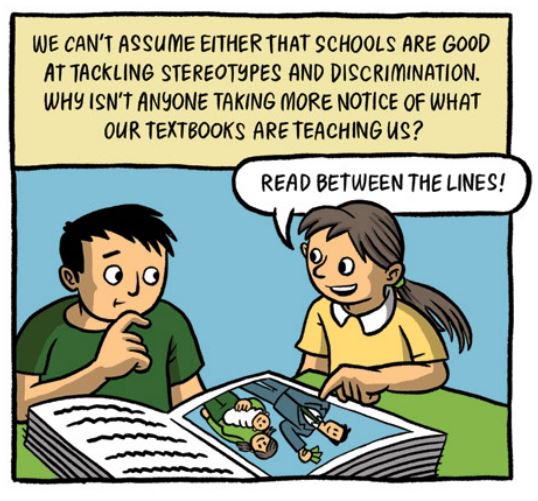 #Textbooks should not confine women to employment that is a simple extension of …