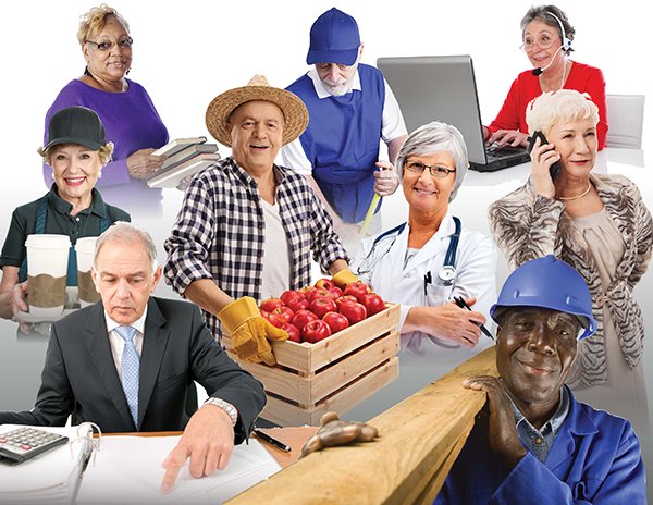 Occupational choices of the elderly  #BLSdata …
