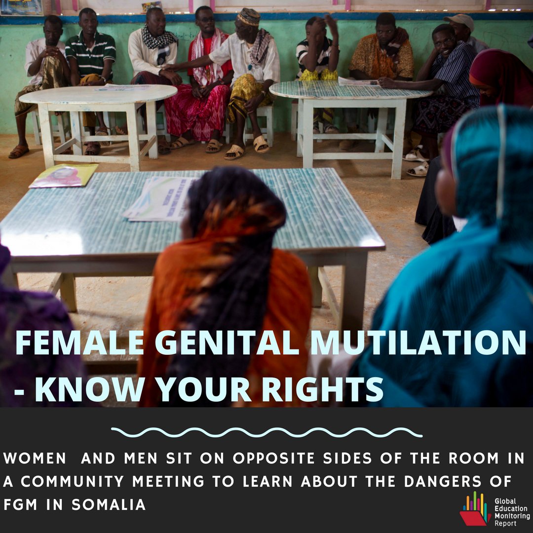 Education, clearly, is helping to empower women to fight for their rights #endFG…