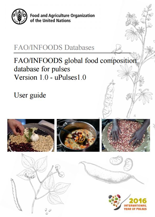 #UserGuide | #UNFAO/INFOODS global food composition database for pulses  …