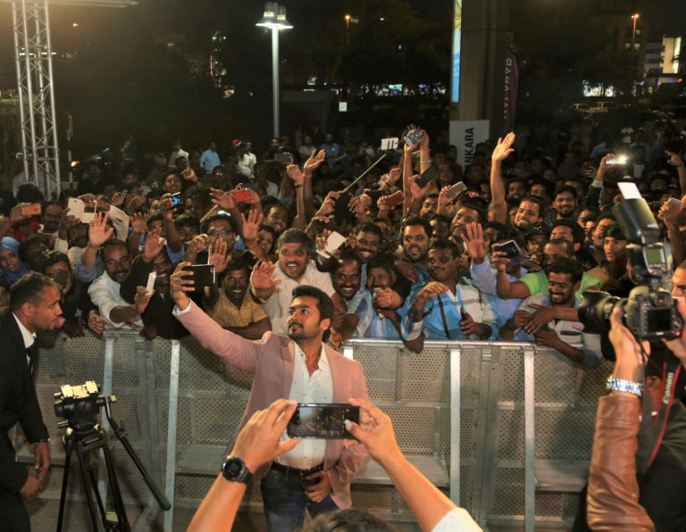 South Star Hero Suriya Enthralled Fans In Dubai | Singam
