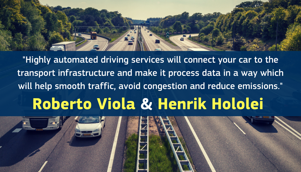 The future of mobility in Europe is connected and automated