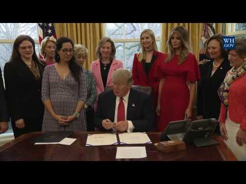 President Trump Signs H.R. 321 and H.R. 255