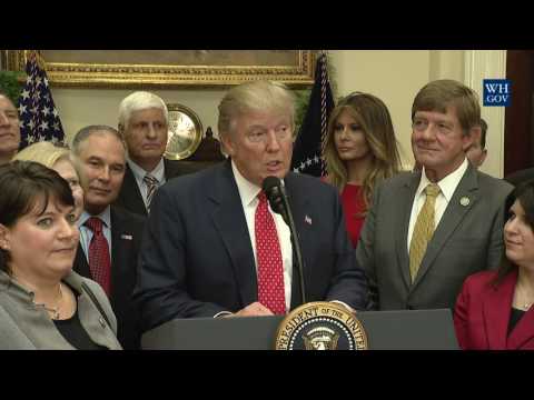 President Trump Signs the WOTUS Executive Order