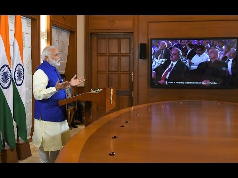 PM Narendra Modi’s Speech at International Diamond Conferencing via VC, Mumbai