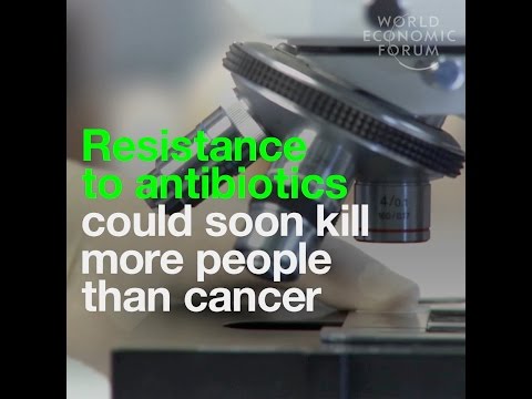 Resistance to antibiotics could soon kill more people than cancer