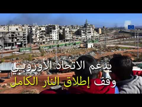 The EU is fully committed to a peaceful, united and democratic Syria (Arab version)