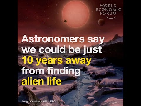 Astronomers say we could be just 10 years away from finding alien life