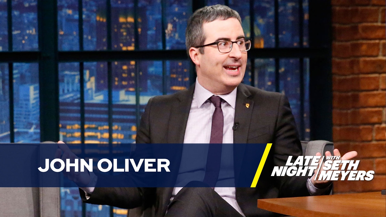 John Oliver Didn’t Expect to Perform Stand-Up After Trump Was Elected