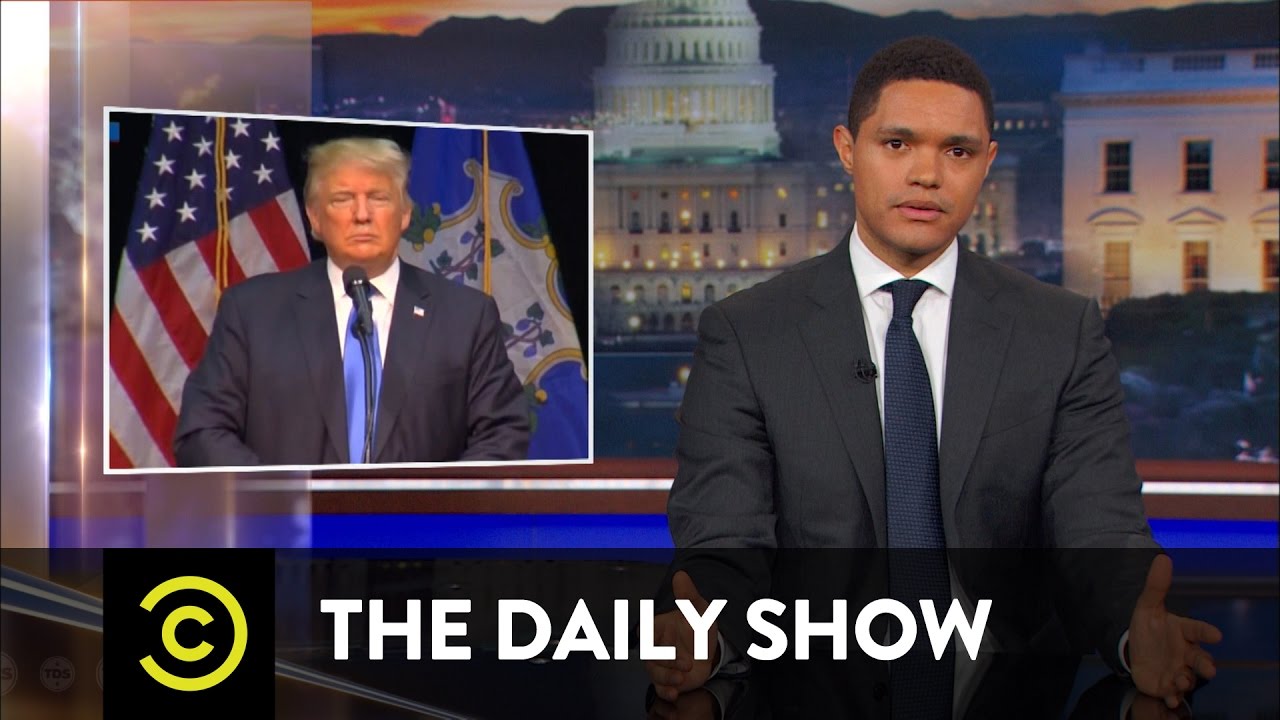 The Media Falls for “Presidential” Trump (Again): The Daily Show