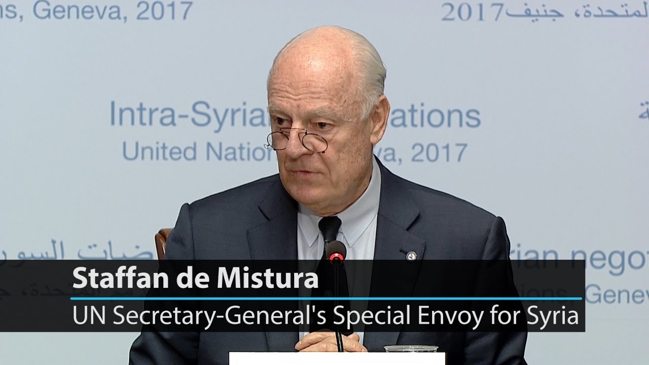 UN special envoy underscores need to keep up momentum ‘on the political track’ for Syria