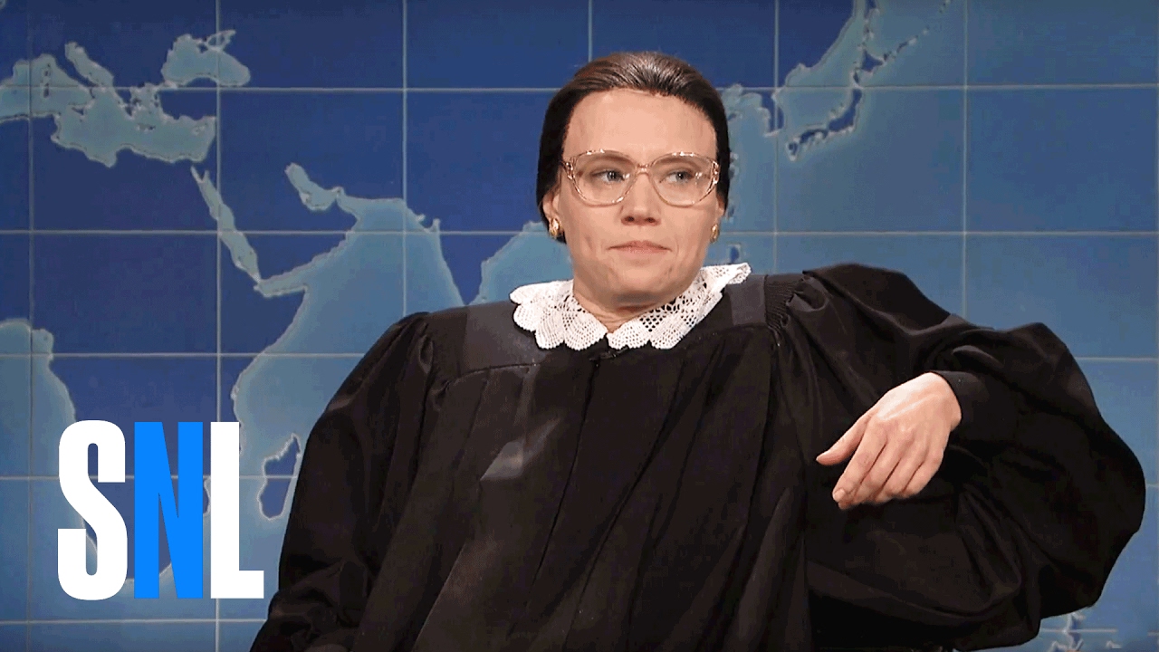 Weekend Update: Ruth Bader Ginsburg on Not Retiring – SNL