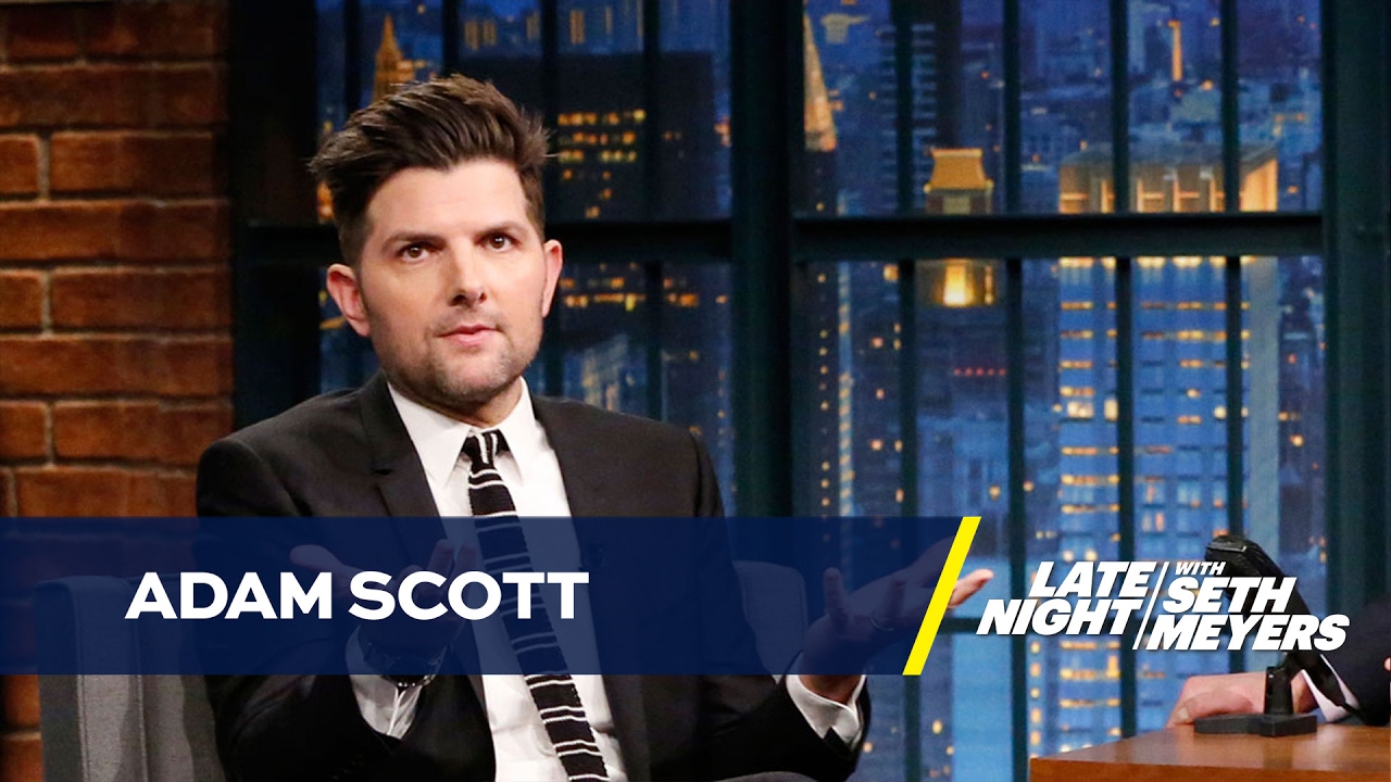 Adam Scott’s Kids Are Anti-Trump