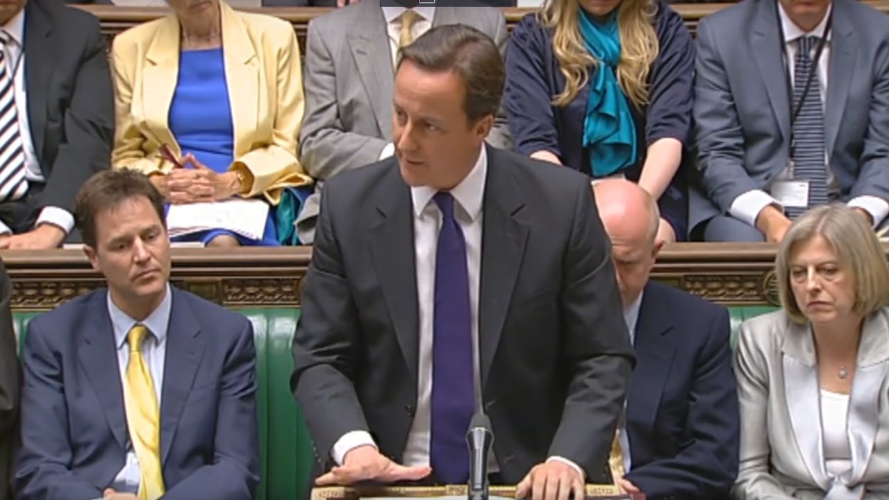 David Cameron’s first Prime Minister’s Questions: 2 June 2010