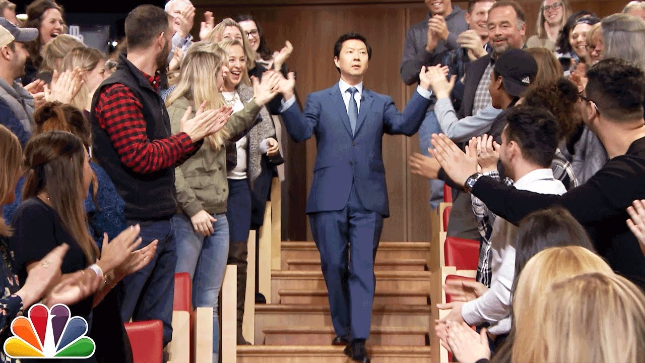 Ken Jeong Makes an Intense Dancing Tonight Show Entrance