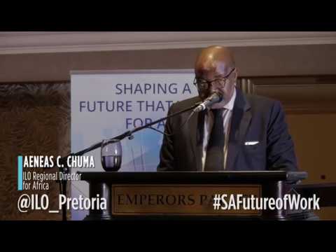 Future of Work – ILO Regional Director, Mr. Aeneas C. Chuma