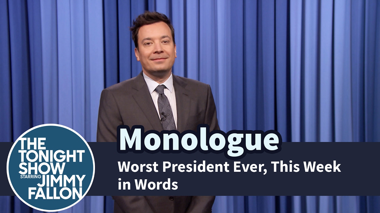 Worst President Ever, This Week in Words – Monologue