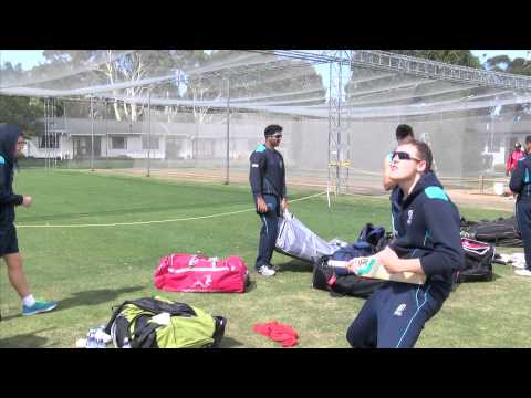 Fun with players at ICC Cricket World Cup Qualifier 2014