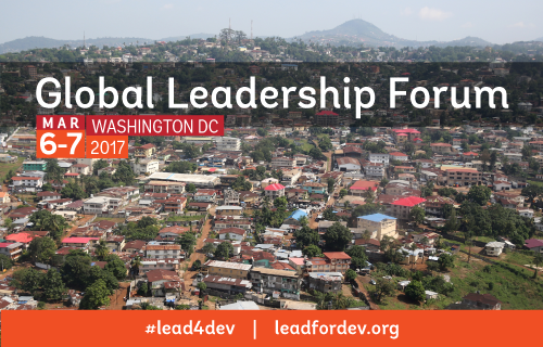 New World Bank event: 2017 Global Leadership Forum